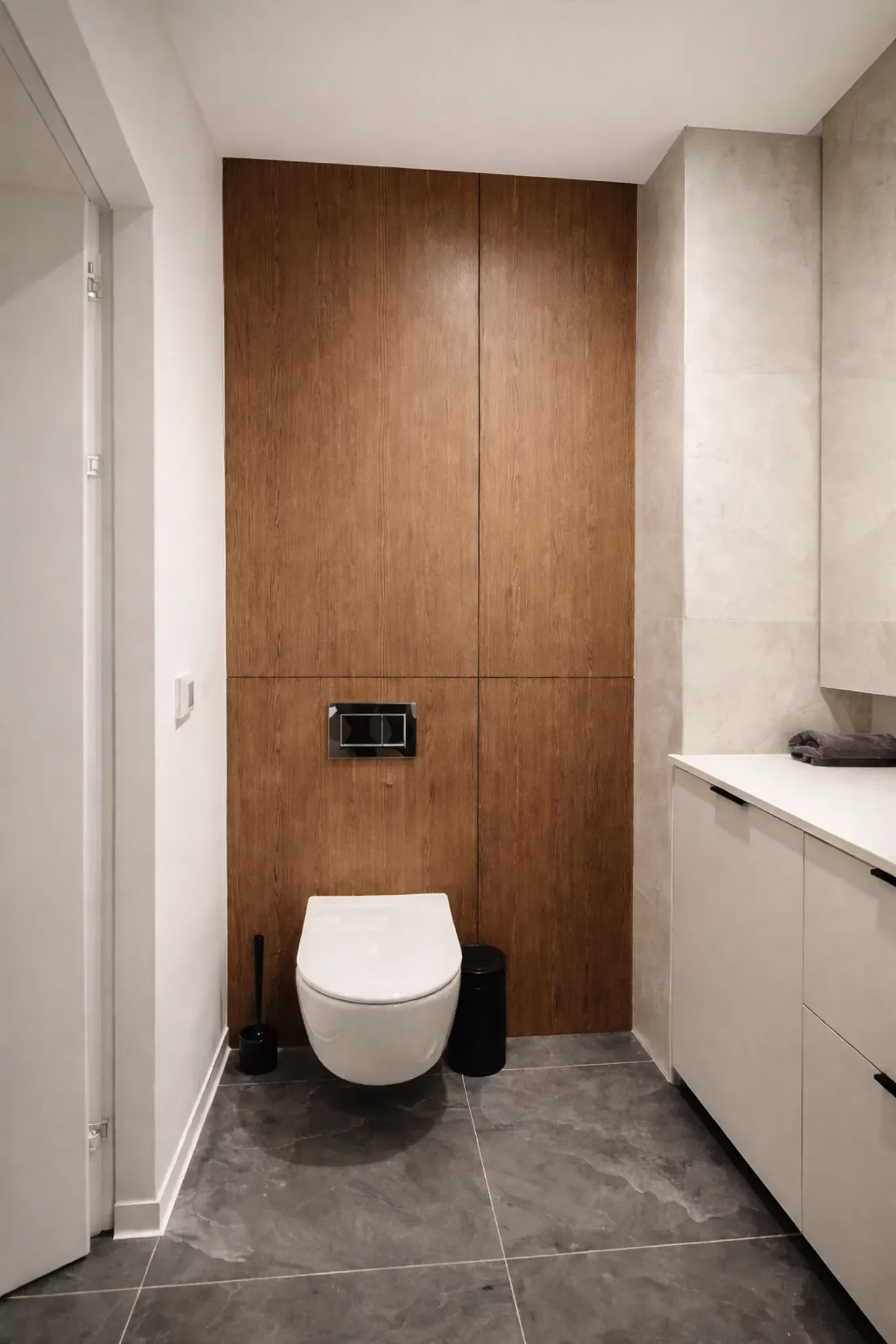 Łazienka zabudowa WC geberitu