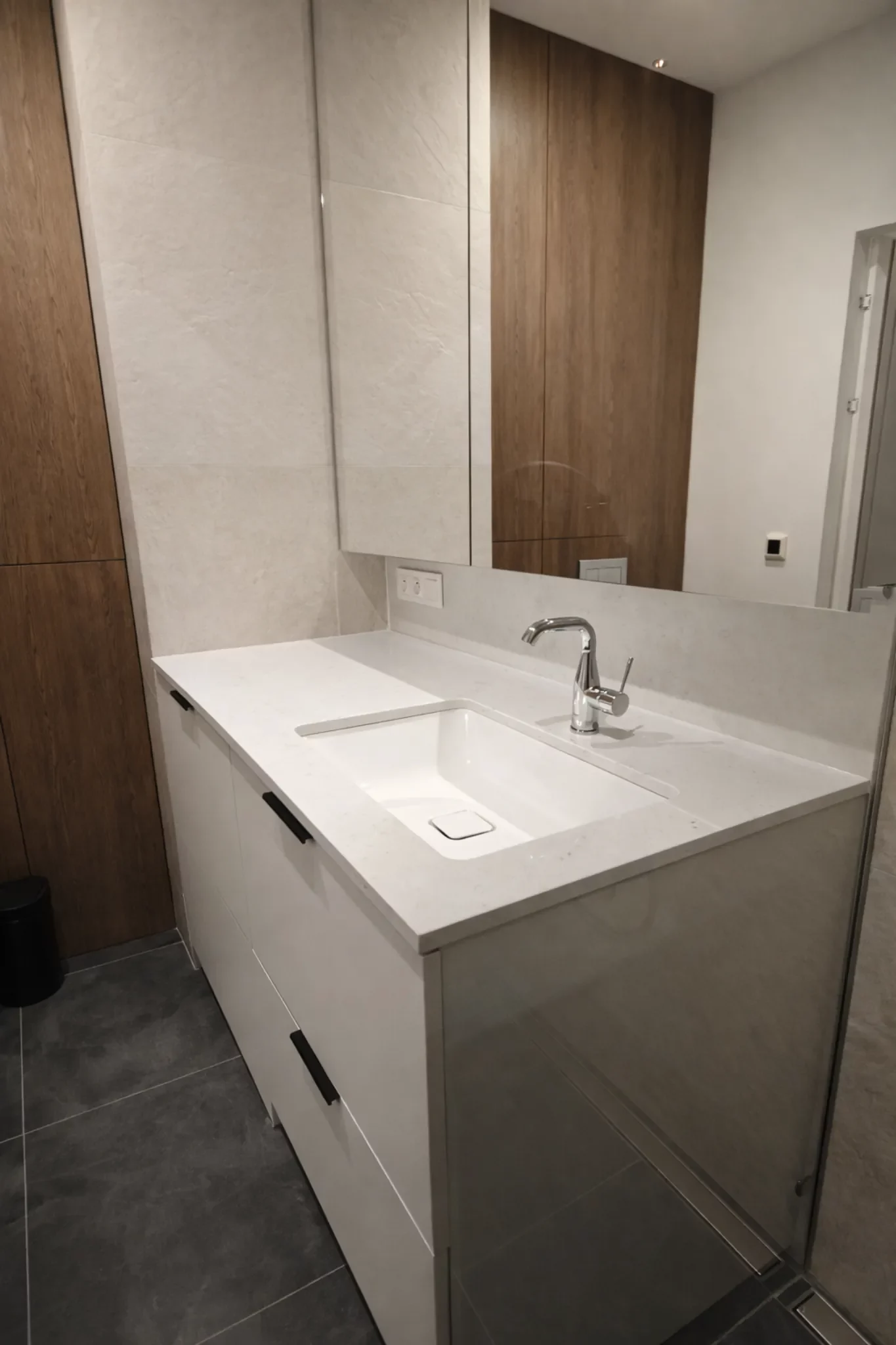 Łazienka zabudowa WC geberitu